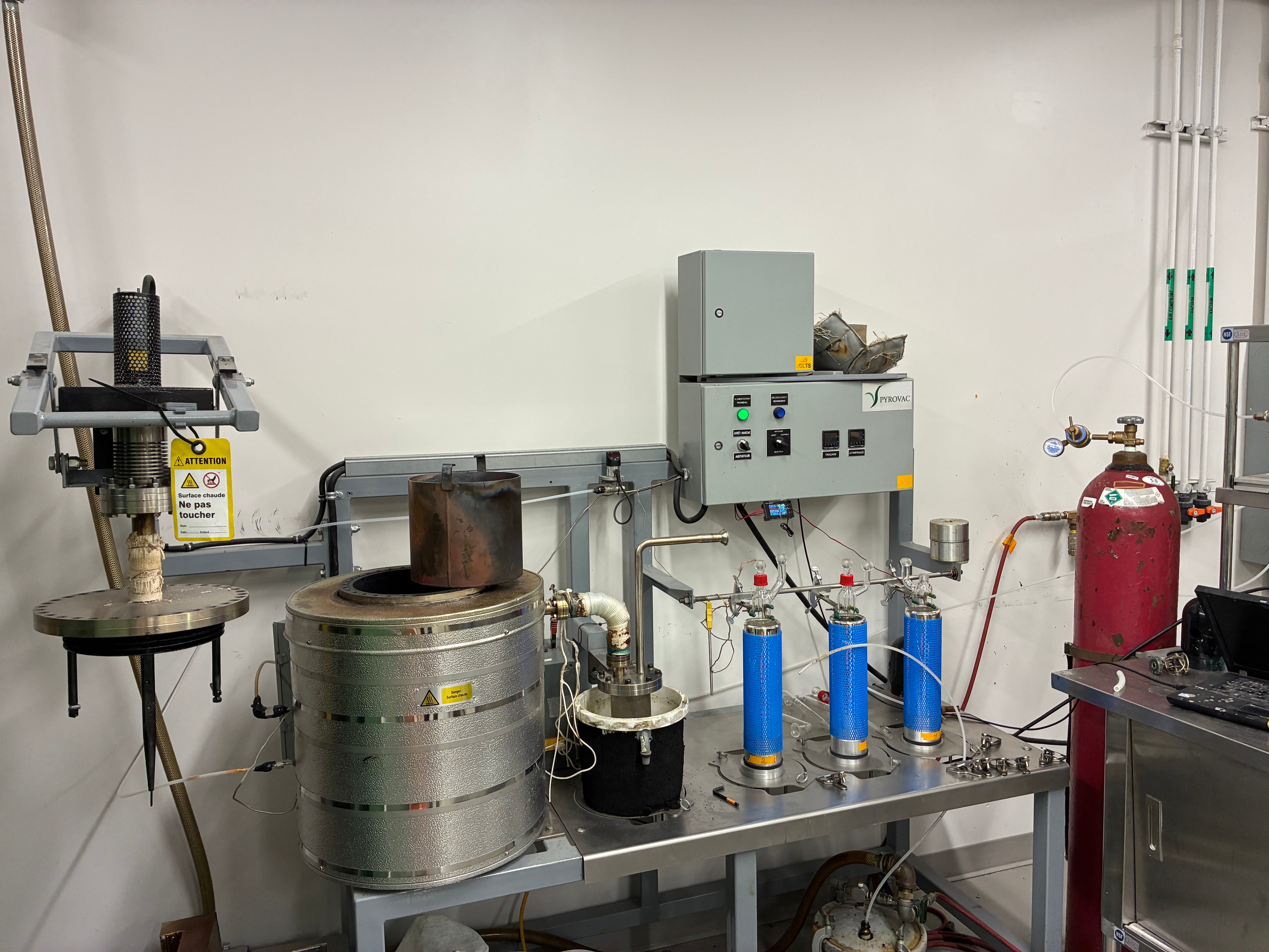 Réacteur de pyrolyse